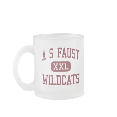 A S Faust - Wildcats - Middle - East Rutherford Coffee Mug by customteamsportswear