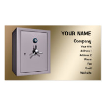 A 'safe' business card template