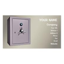 A 'safe' business card templates