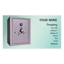 A 'safe' business cards