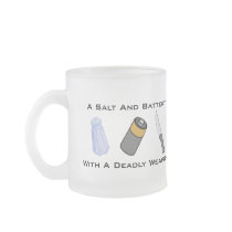 A Salt And Battery With A Deadly Weapon Coffee Mugs