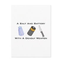 A Salt And Battery With A Deadly Weapon