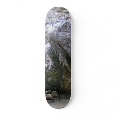A Scaly Reptilian Deck Skate Board Decks by iggymak