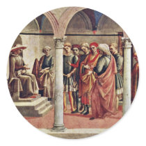 A Scene From The Life Of Griselda Round Sticker