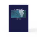 A SCRIPTURE FOR YOU CARD