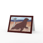 A Seal Friend Greeting Card