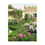 A Serene Formal Rose Garden Postcard
