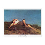 A Shepherd Boy By Lenbach Franz Von Post Cards