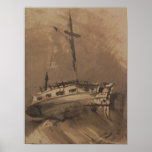 A Ship in Choppy Seas, 1864 posters
