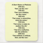 A Short History of Medicine Mousepad