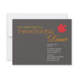 A Simple Thanksgiving Dinner Invitation