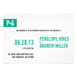 A SIMPLE WEDDING Invitation
