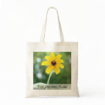 A Single Black Eyed Susan Tote Bag