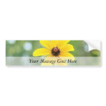 A Single Black Eyed Susan Bumper Sticker