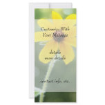 A Single Black Eyed Susan Custom Rack Card