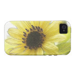 A Single Lemon Yellow Sunflower iPhone 4 Cases