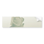 a single silent rose bumper stickers