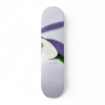 A Single Snowdrop On The Table skateboards