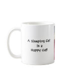 A Sleeping Cat is a Happy Cat! mugs