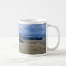 A sloping sandstone escarpment of Brecon Beacons, Coffee Mugs