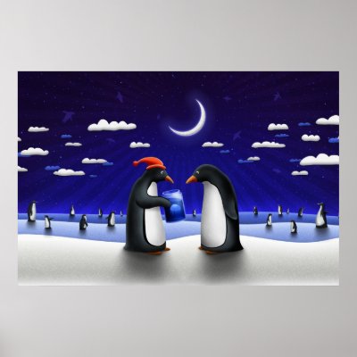 A Small Gift For Christmas Poster by vladstudio