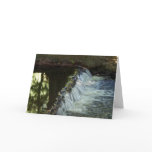 A Small Waterfall Step Greeting Card