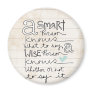 a smart person... refrigerator magnets