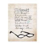 a smart person... postcards