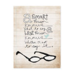 a smart person... postcards