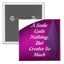 A Smile Costs Nothing Buttons