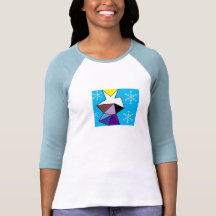 A snow crystal with amethyst from Philo T Shirts