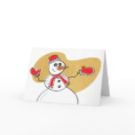 A Snowman's Wish Greeting Cards