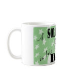 A soldier's hero is is dad mug