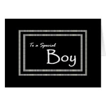 A Special Boy - Page Boy Wedding Invitation Greeting Card