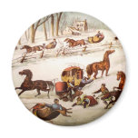 A Spill Out on the Snow Magnet
