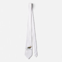 A spined orb-weaving spider ties