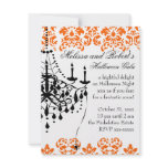 A Spooky and Stylish Chandelier invitations