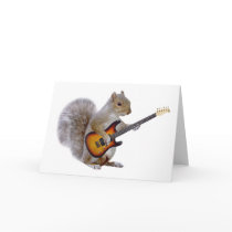 A Squirrel Playing Guitar