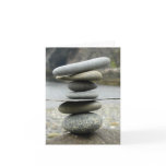 A Stack of Rocks Note Card