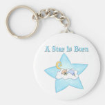 A Star is Born  Baby Boy Keychains