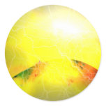 A Star Is Born - Science Fiction Digital Art Stickers
