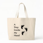 A Step Inside My Head Canvas Bags