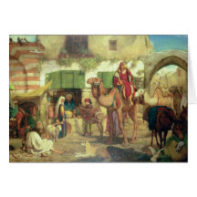 A Street in Jerusalem, 1867 Card