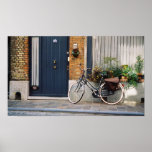 A street in quaint Bruges, Belgium posters