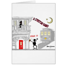 A Streetcar Named DESIRE Greeting Cards