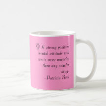 A strong positive mental attitude will create m... mug