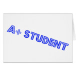 A+ Student cards