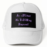 A++ Student No Tutoring Required White