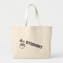 A+ Student Tote Bag