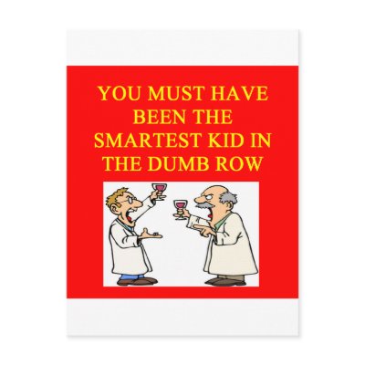 a stupid  insult postcard by jimbuf